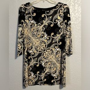Black and Gold Tunic